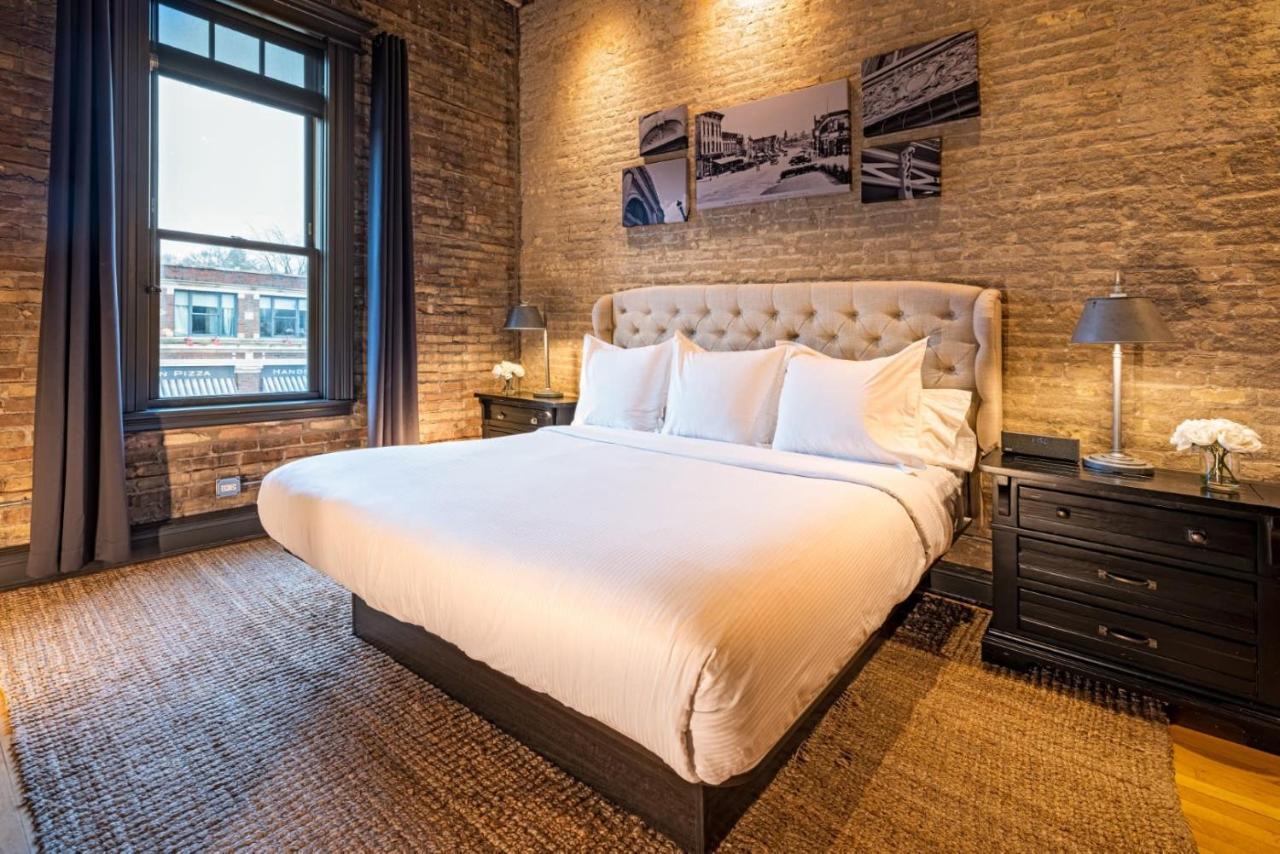 Hip Urban Loft-Small Town Charm-124 Lofts #2 West Dundee Dış mekan fotoğraf